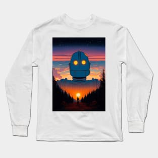 The Iron Giant Forest Long Sleeve T-Shirt